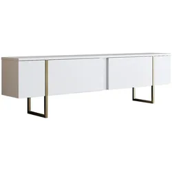 TV-MÖBEL mit 2 Klapptüren Luxe 180/30/50 cm