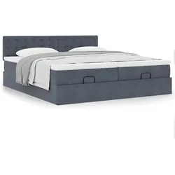 vidaXL, Bett, Ladorin (Knöpfe) (200 x 200 cm)