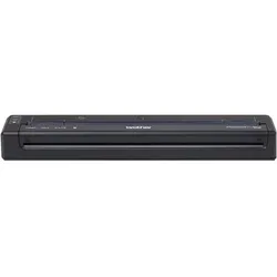 Brother PJ863 Pocketjet Drucker A4 13.5ppm 300DPI USB-C/BT (Thermodirekt, Schwarz-Weiss), Drucker, Weiss