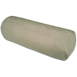 NACKENROLLENBEZUG reines Leinen leinen-taupe 40/15 cm