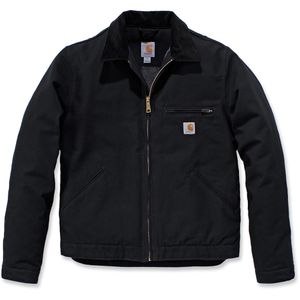 Carhartt Arbeitsjacke Relaxed Fit Duck Blanket Lined Detroit, Winterjacke, schwarz, winddicht, Größe XL