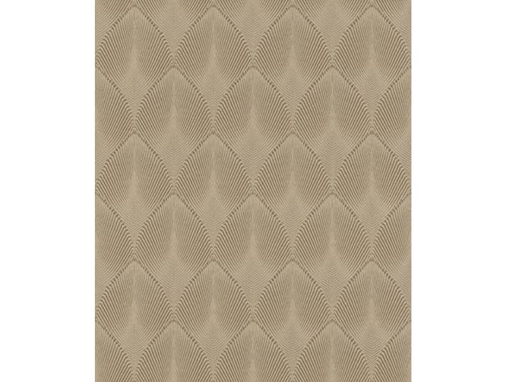 Rasch Vliestapete Blätter - Strukturierte Tapete Geometrisch in Gold für ein exotisches Wohnambiente - Einfaches Tapezieren und Überstreichbar - 10,05 m x 0,53 m