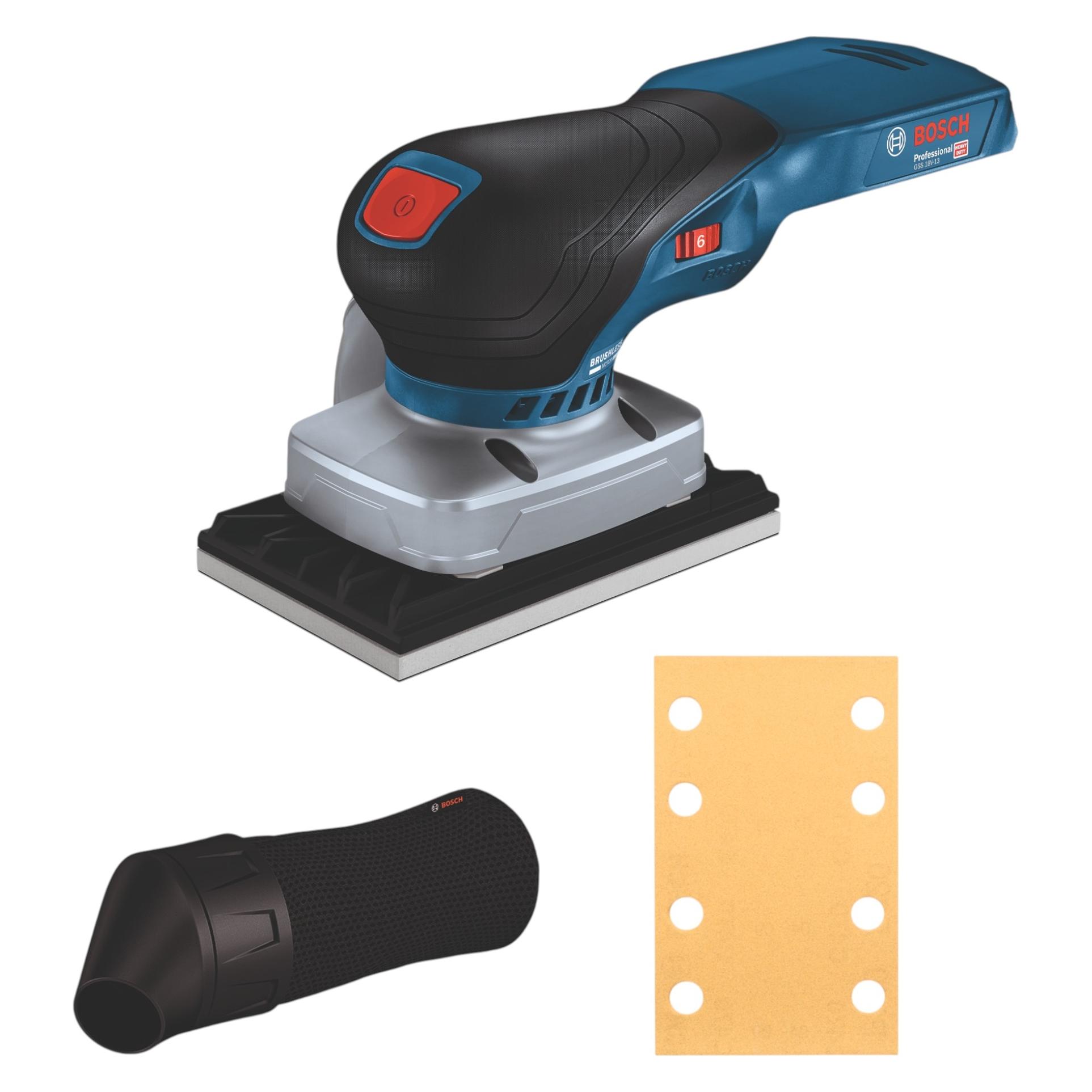 Bosch Professional GSS 18V-13 (Schwingschleifer) (06019L0100)