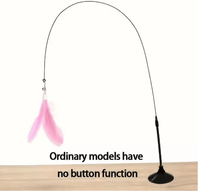 Inspire Essentials PlayPounce Cat Teaser Wand pink Normal
