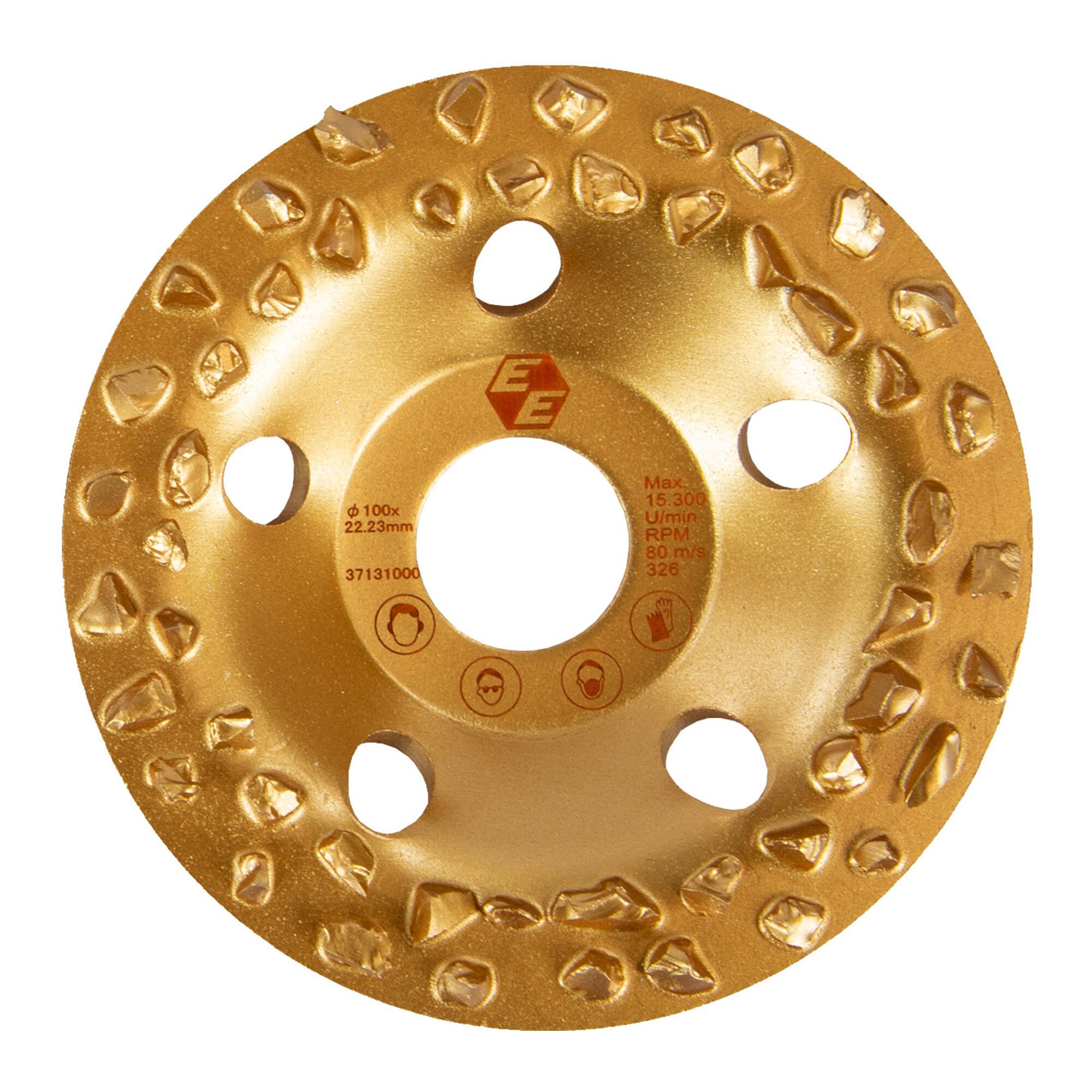Eibenstock Hartmetall-Frässcheibe grob Ø 100mm (gold) (37131000)
