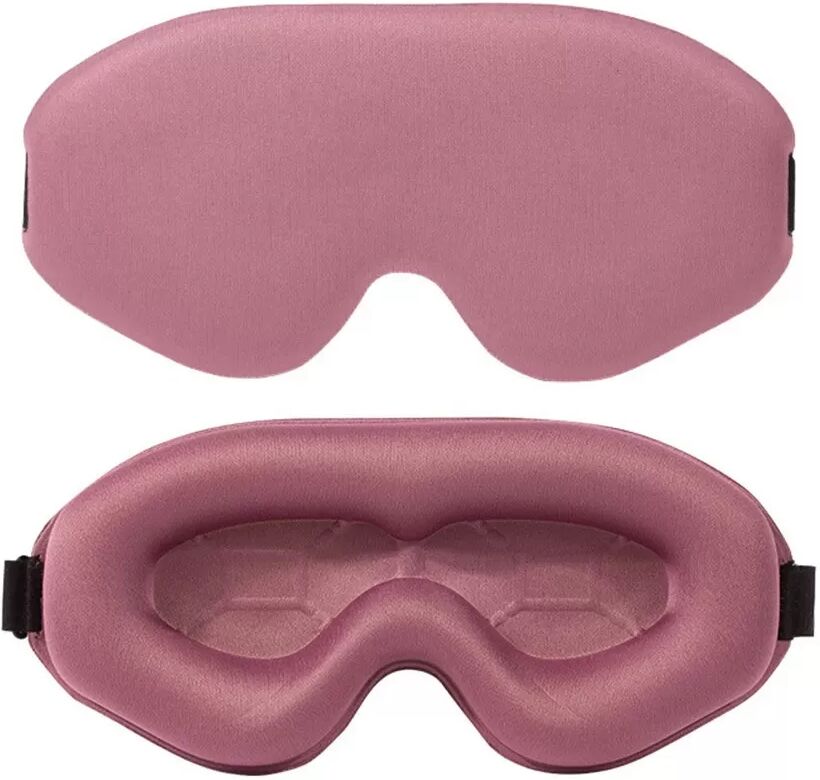 INF 3D Schlafmaske - Tiefenentspannung und erholsamer Schlaf Rosa