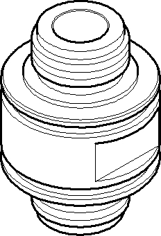 Dornbracht Anschluss 0929050212090 09290502120 D.29 x 41,5 mm