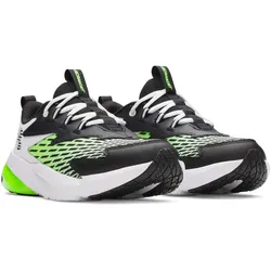 UNDER ARMOUR Scramjet 7 Laufschuhe Jungen 100 - white/hyper green/black 40
