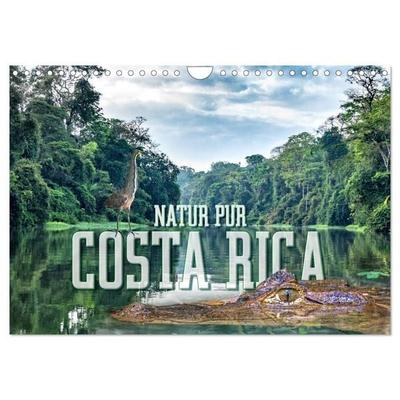 Natur pur, Costa Rica (Wandkalender 2027 DIN A4 quer), CALVENDO Monatskalender