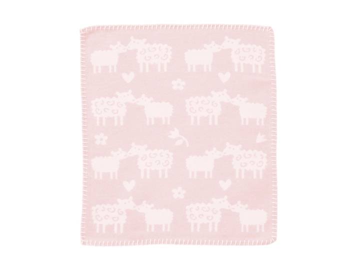 Klippan Yllefabrik Doudou Bää Soft pink, 34x40 cm
