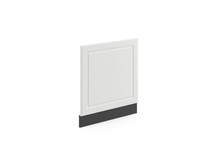 Vicco Frontblende R-Line Weiß Landhaus 60 cm ohne Arbeitsplatte, Weiß, Anthrazit, Holzwerkstoff, Rechteckig, 60x57.2x1.6 cm, Küchen, Küchenmöbel, Küchenschränke, Küchenunterschrank