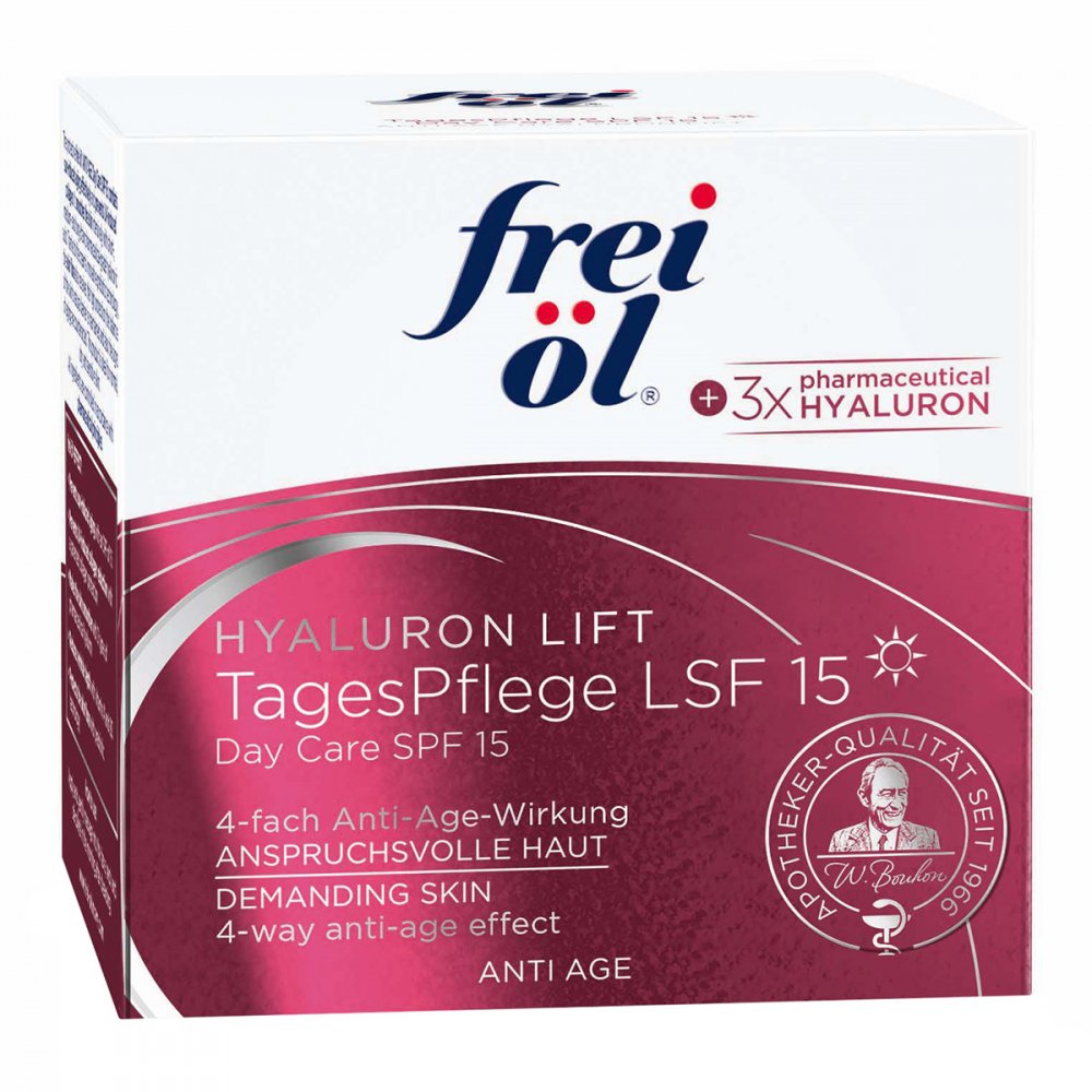 Apotheker Walter Bouhon GmbH Frei öl Anti-age Hyaluron Lift Tagespflege Lsf 15 11359201