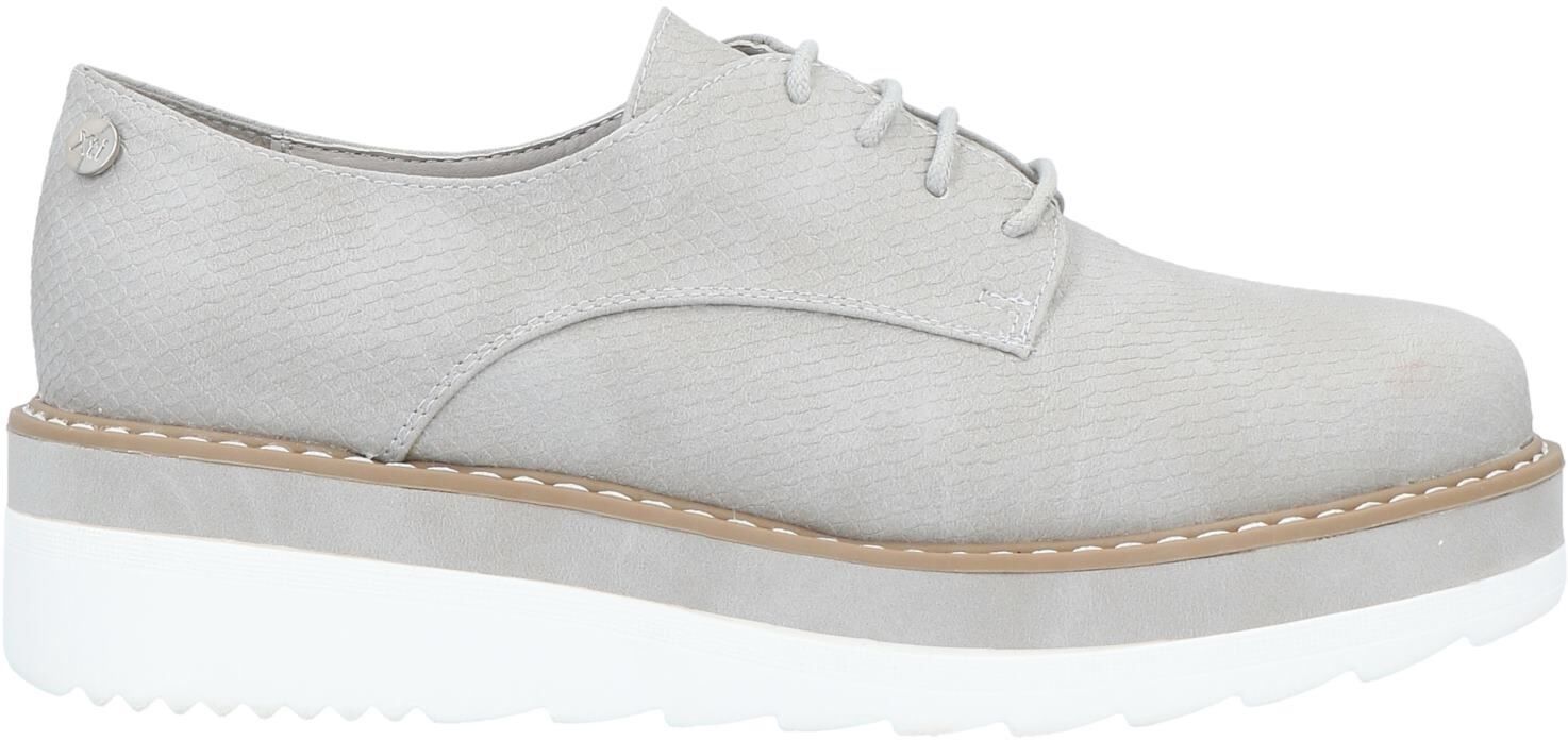 Xti Zapatos de cordones Mujer Gris perla 36,39,40 Mujer