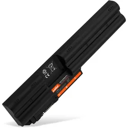 Subtel Akku für Fujitsu Lifebook T902, T734, T732 (6600 mAh), Notebook Akku, Schwarz