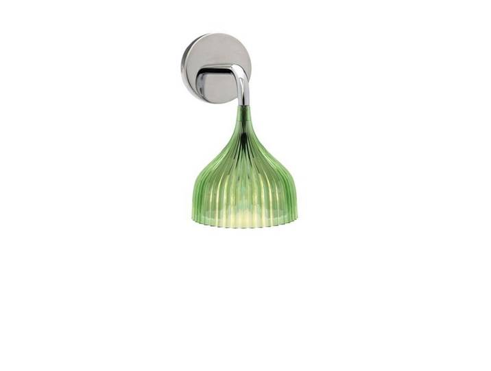 E Wandleuchte Grün - Kartell - Wohnzimmer - Metall'