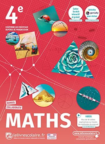Lelivrescolaire.fr - Maths 4e : manuel collaboratif : conforme aux nouveaux repères de progression - Preis vom 13.10.2026 11:25:28 h