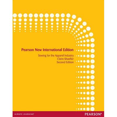 Sewing for the Apparel Industry, Taschenbuch von Claire Shaeffer, Pearson Studium, 978-1-292-03946-6