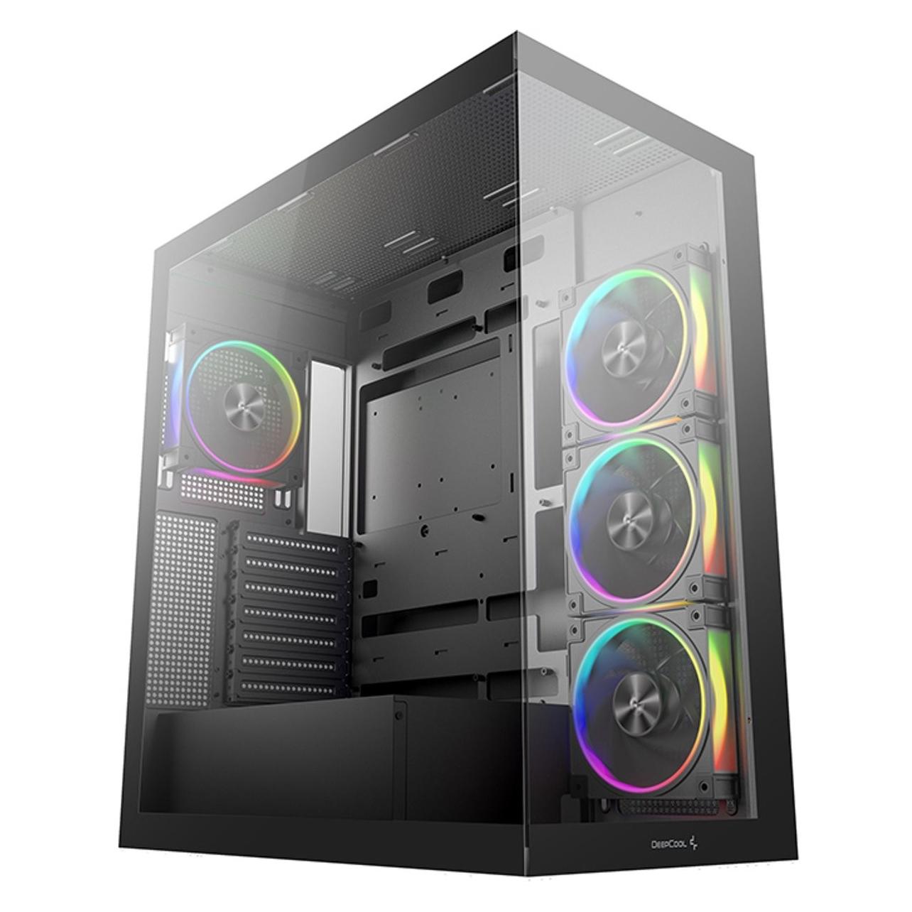 Deepcool "Midi CG580 4F V2" (ATX, ITX, mATX) (R-CG580-BKADA4-G-2)