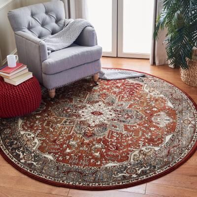 "SAFAVIEH Herat Olina Traditional Rug - 5'3"" x 7'7"""
