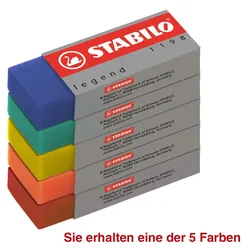STABILO Radierer legend 1 St. farbsortiert