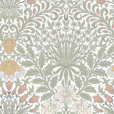 William Morris at Home William Morris Garden Soft Sage Wallpaper