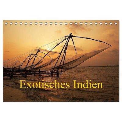 Exotisches Indien (Tischkalender 2026 DIN A5 quer), CALVENDO Monatskalender
