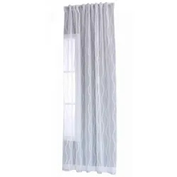 VORHANG VALENCIA HxB 245x140 cm Natur Waves