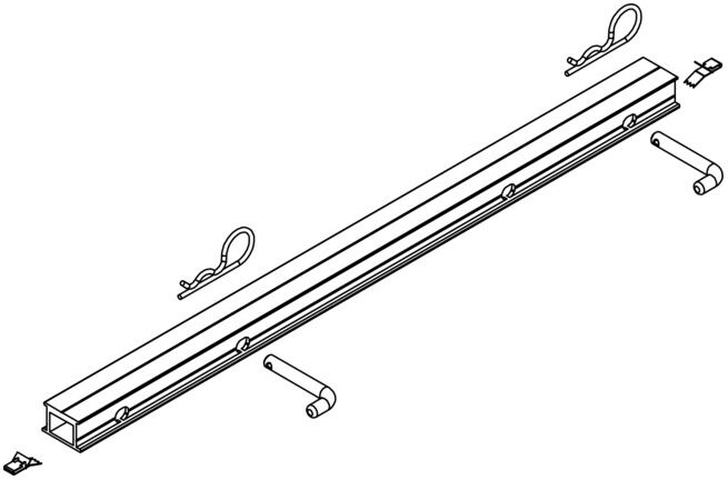 K2 Systems Connecteur Dome 6 pour rail 495 Set ; k4 (2004178)