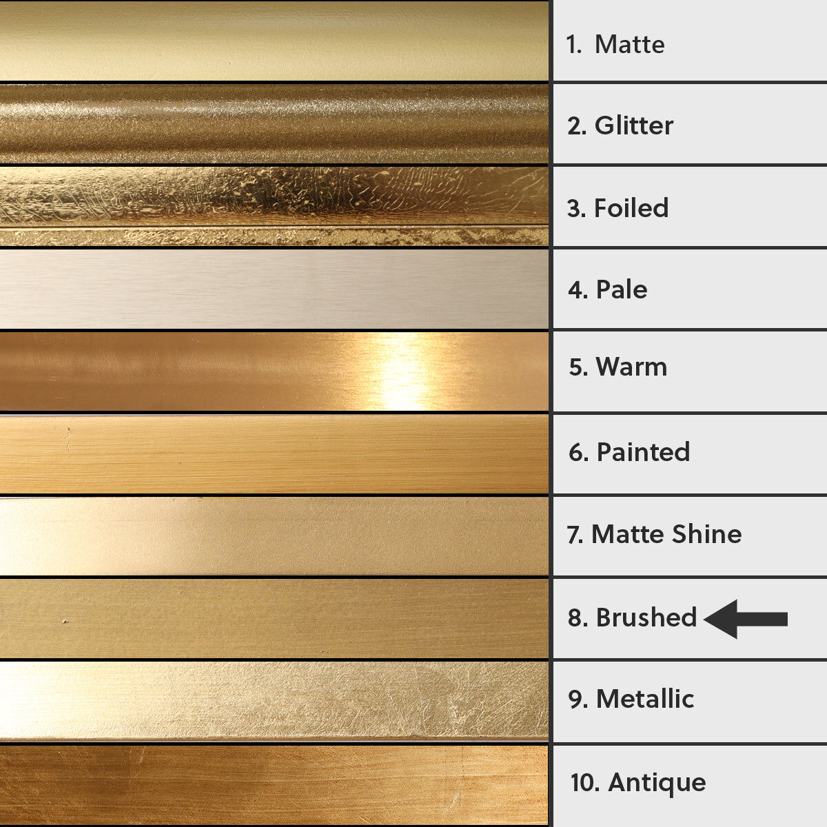 Tall Brushed Gold Wall & Leaner Mirror 47cm x 142cm Metal, Glass