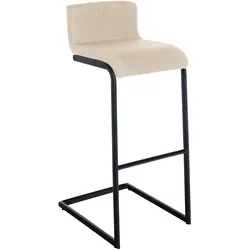 CLP Barhocker Newport Stoff B   Farbe: creme, Material: Stoff