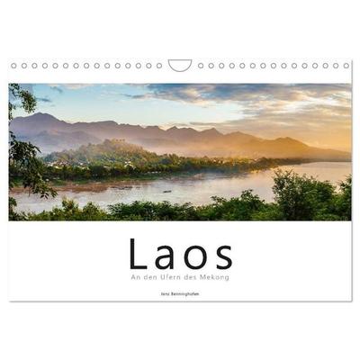 Laos - An den Ufern des Mekong (Wandkalender 2027 DIN A4 quer), CALVENDO Monatskalender