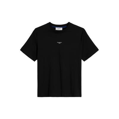 T-Shirt MARC O'POLO DENIM "T-Shirt T-Shirt, SSL, Logo Print, Relax 1er Pack", Herren, Gr. XL, schwarz, Obermaterial: 100% Baumwolle CO., Shirts T-Shirt