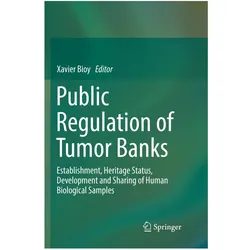 Public Regulation of Tumor Banks, Fachbücher