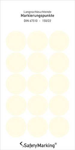 SafetyMarking Markierungspunkte Folie 38.7460 (Ø) 25mm 25mm 1St.