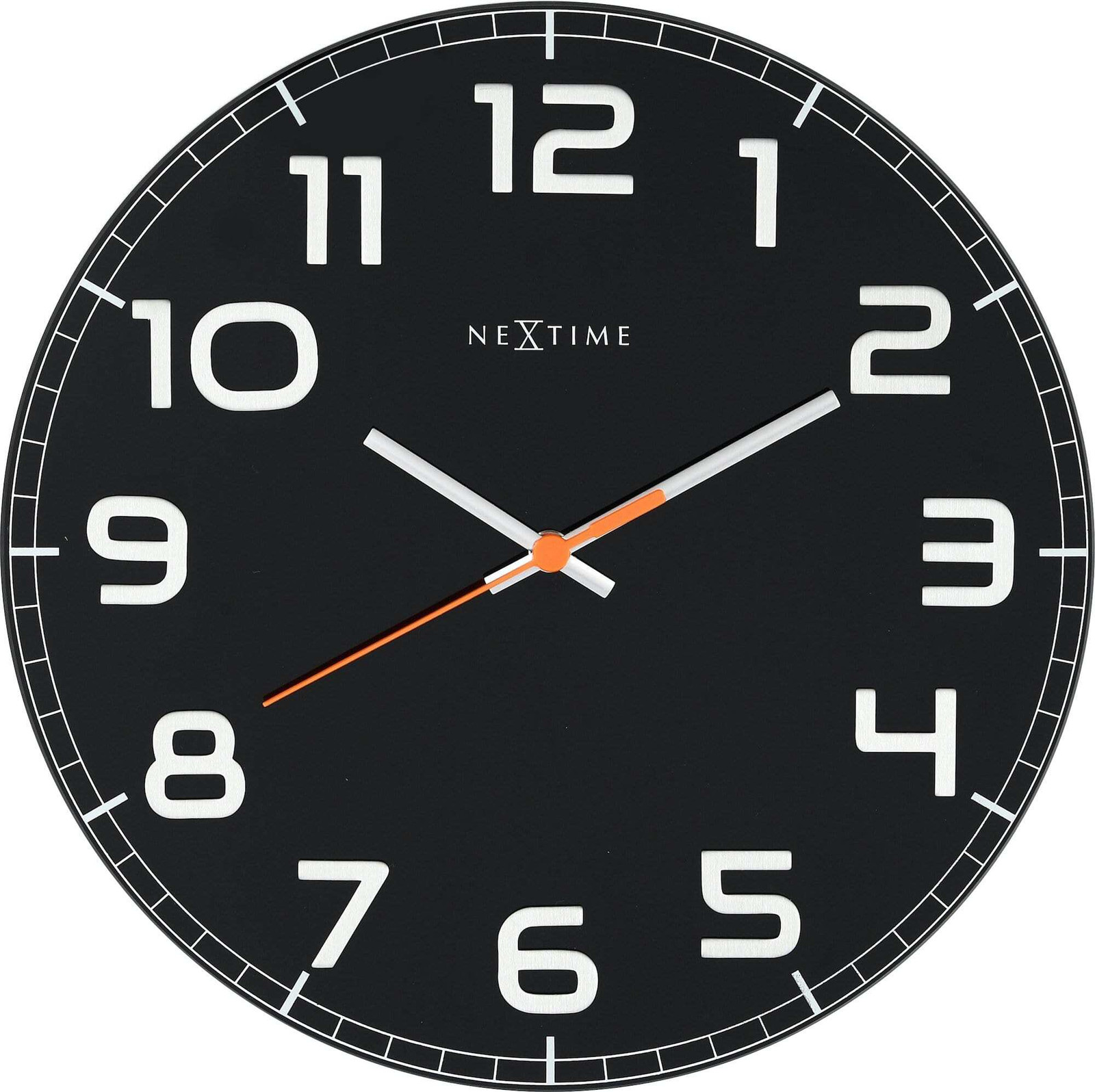 NeXtime Classy ronde wandklok model 8817zw analoog