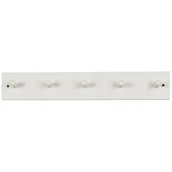 IB Laursen Holzleiste mit Haken, 6,5 x 54 x 9 cm, 5 Haken