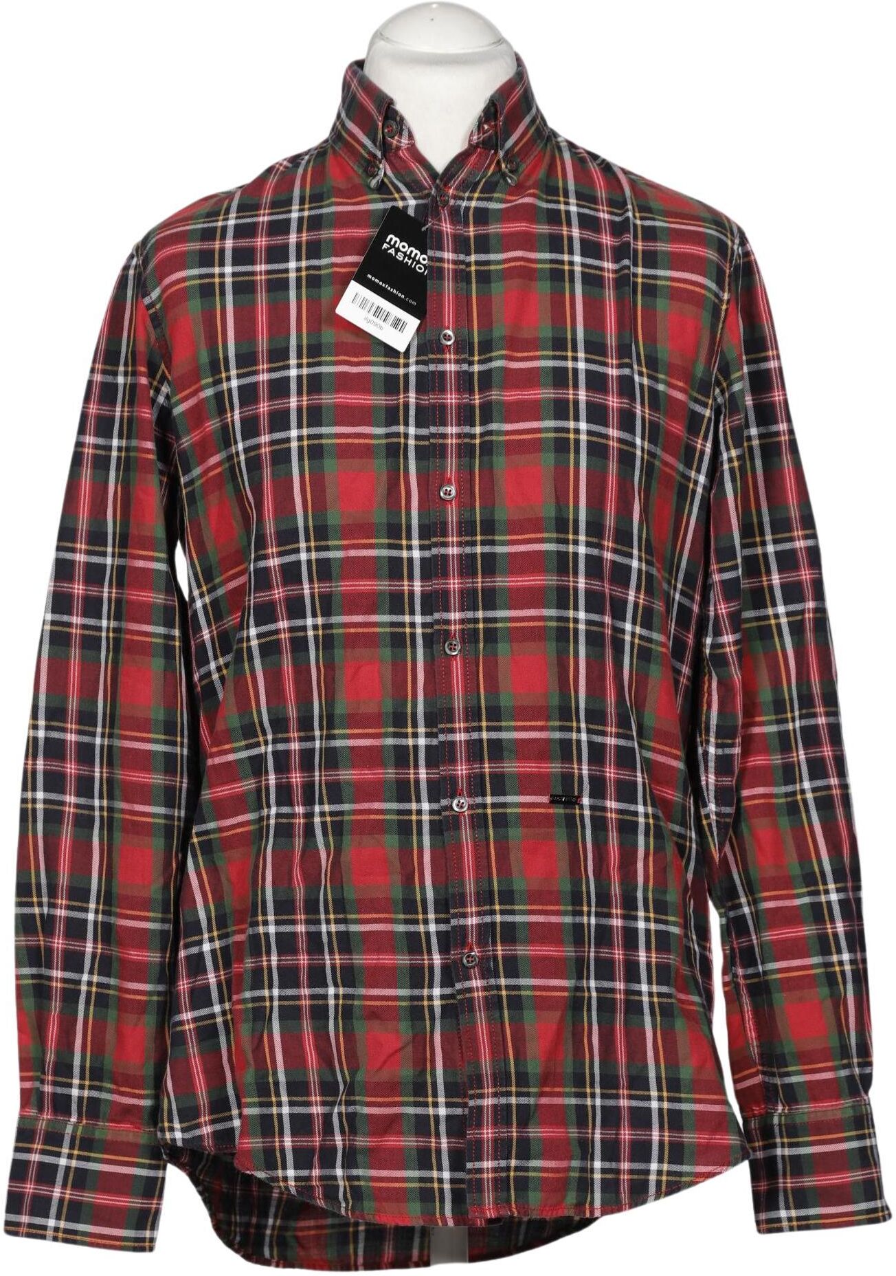 Dsquared2 Herren Hemd, Mehrfarbig, Gr. EU 48, Elasthan / Baumwolle - Second Hand