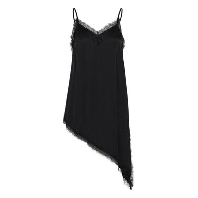 Blusentop CULTURE "Damen Bluse ärmellos CUdotty", Damen, Gr. M, schwarz, Obermaterial: 50% Viskose CV. 50% Viskose LENZING ECOVERO CV LenzEcov., Blusen Blusentop
