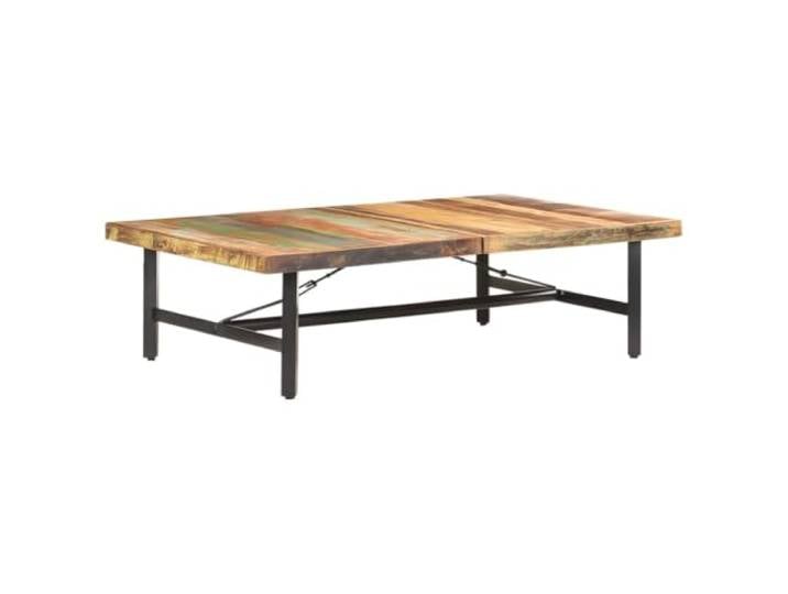 HEFZGDB Couchtisch 142x90x42 cm Altholz Massivholz Tisch Wohnzimmer Tisch Handgefertigt Einzigartig Stabiles Design