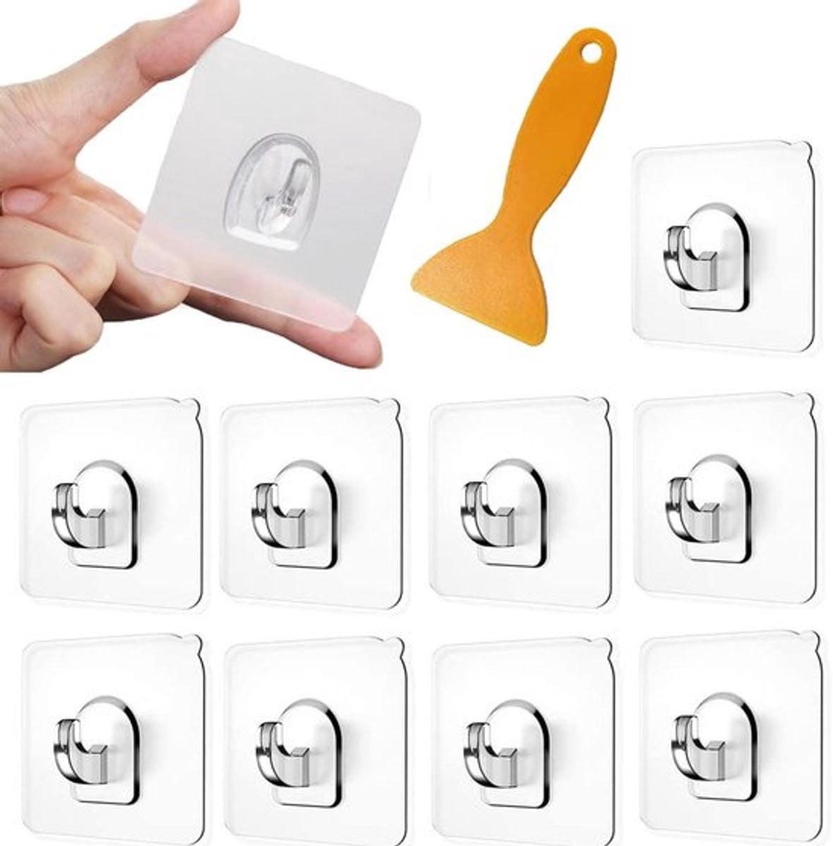 Dailygoody Magische haken - Zelfklevend - Multifunctioneel
