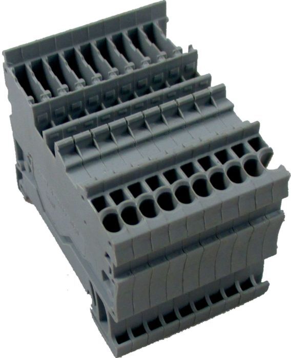 Wolf Reihenklemme steckbar 2744948 X-COM S MINI 1 grau
