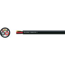 HELU ISOBUS PUR Hybridleitung 2 x 6 mm² + 2 x 2.50 mm² Schwarz 17001528 100 m