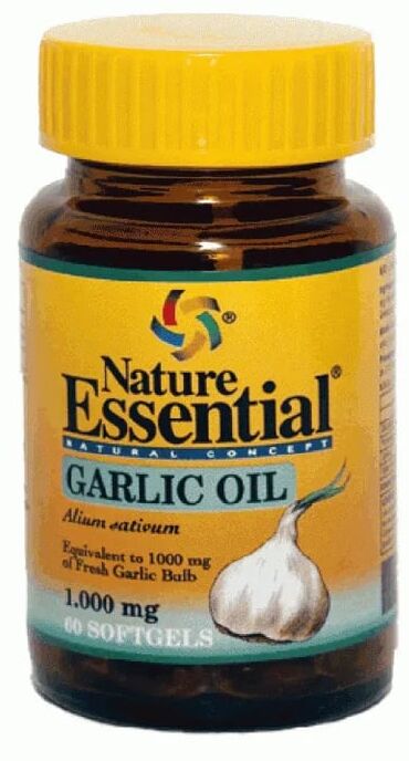 Nature Essential ÓLEO DE ALHO 1000mg 60 Pérolas
