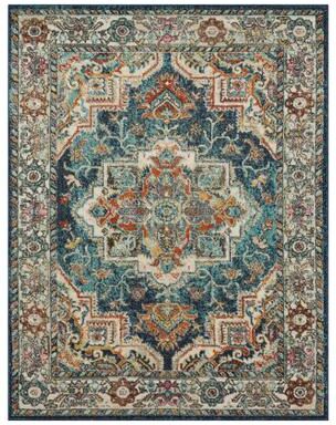 Mohawk Home Dellen Traditional Medallion Area Rug