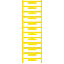 Weidmüller 1112920000 Gerätemarkierer Passend für (Details): die Klemmen der W-Reihe sowie für die Endwinkel WEW 35/2 und ZEW 35/2 Gelb 48 St.
