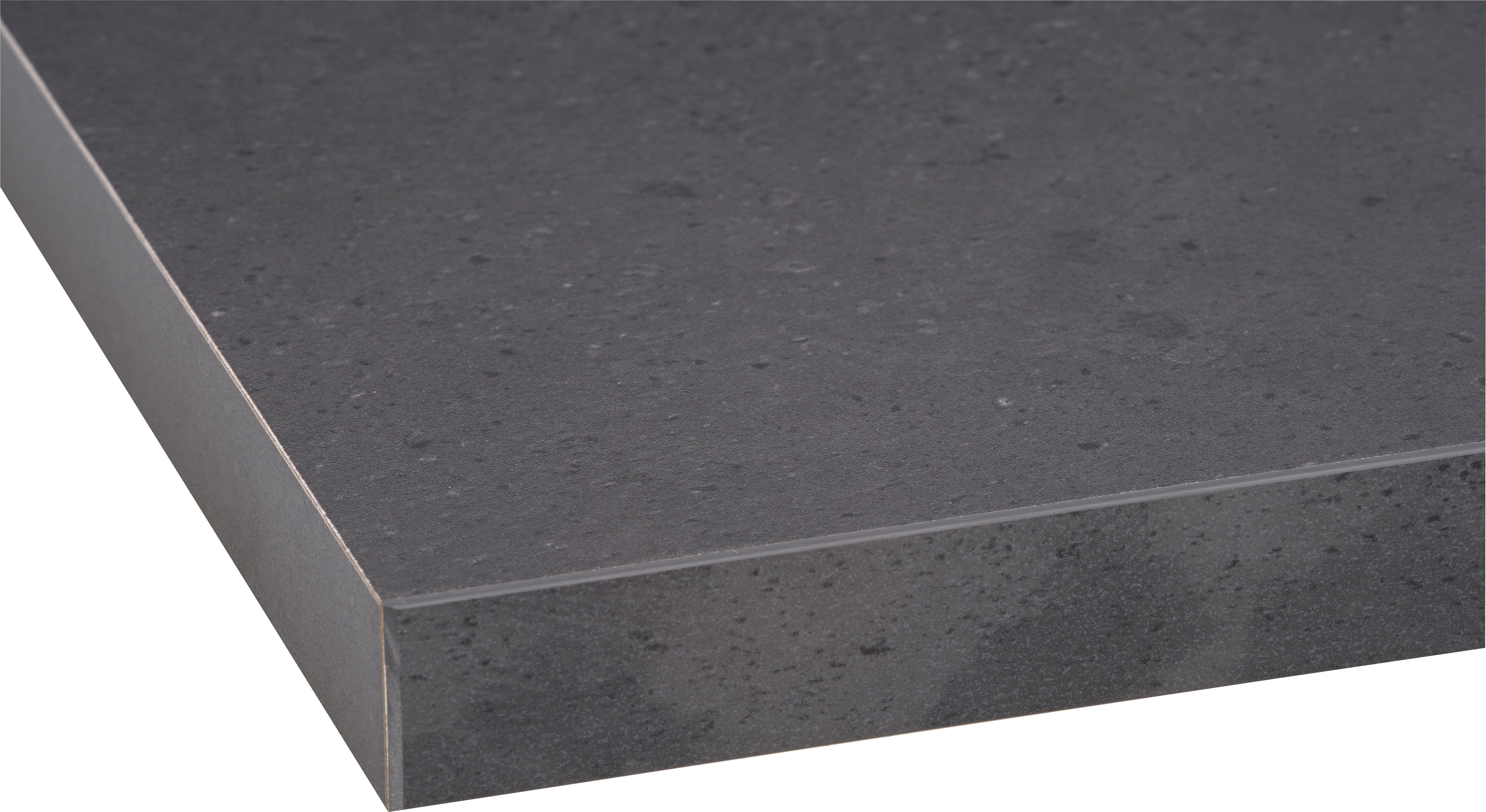 Arbeitsplatte OPTIFIT "Mats", grau (anthrazit), B:210cm H:2,8cm T:60cm, Holzwerkstoff, Tischplatten, Arbeitsplatte, 28 mm stark anthrazit B/T/H: 210cm x 60cm x 2,8cm