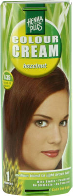 Frenchtop Natural Care Products B.V HENNAPLUS Colour Cream hazelnut 6,35 60 ml 00099197