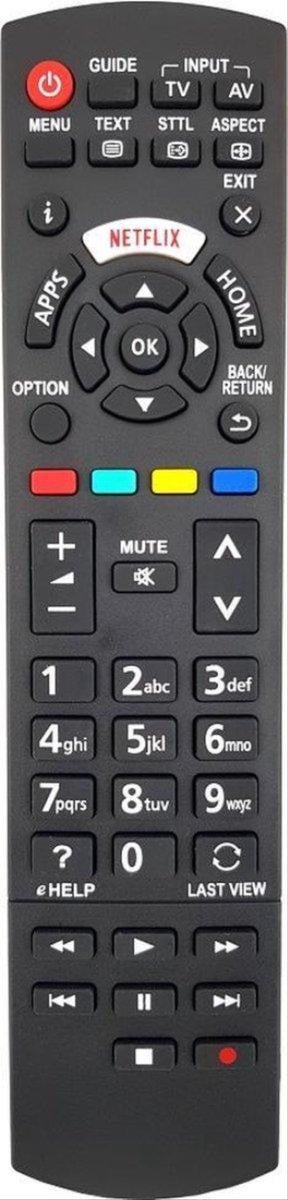 CHPN Universele afstandsbediening voor Panasonic Smart TV's