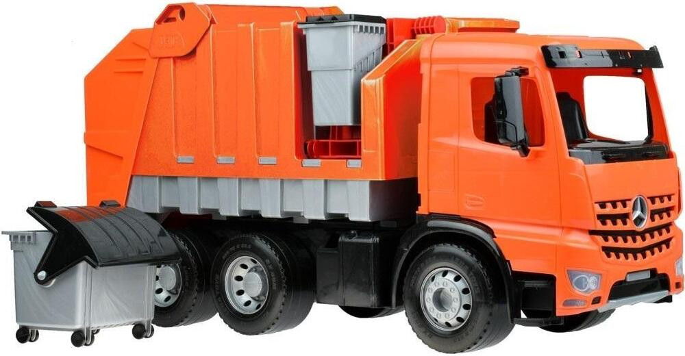 Lena GIGA TRUCKS Vuilniswagen Arocs - Grijs en Oranje
