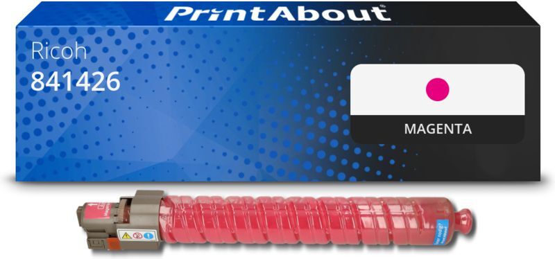 PrintAbout Toner kompatibel mit Ricoh 841426 - Magenta
